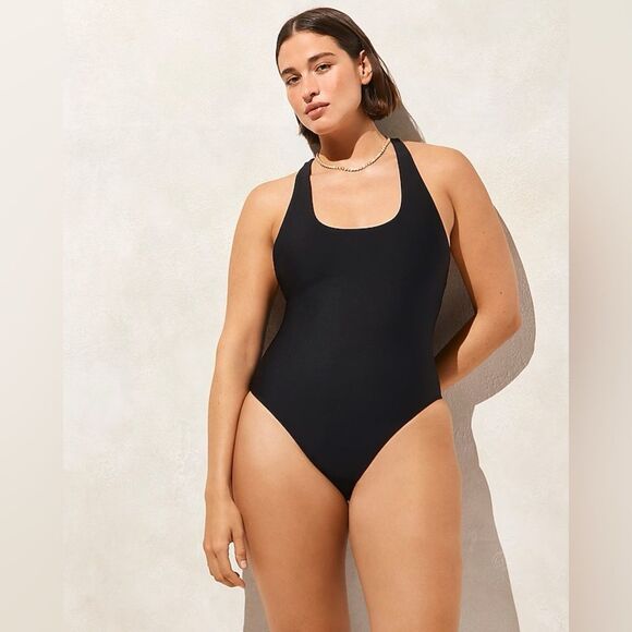 NWT J CREW Gail one-piece in Classic Sculpt™ in black - Picture 5 of 13